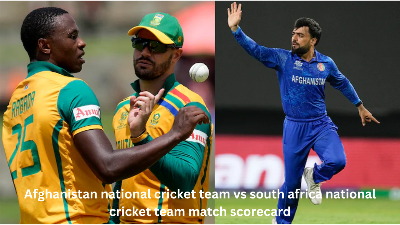 Afghanistan national cricket team vs south africa national cricket team match scorecard