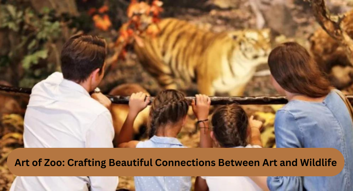 this image shown in Art of Zoo: Crafting Beautiful Connections Between Art and Wildlife